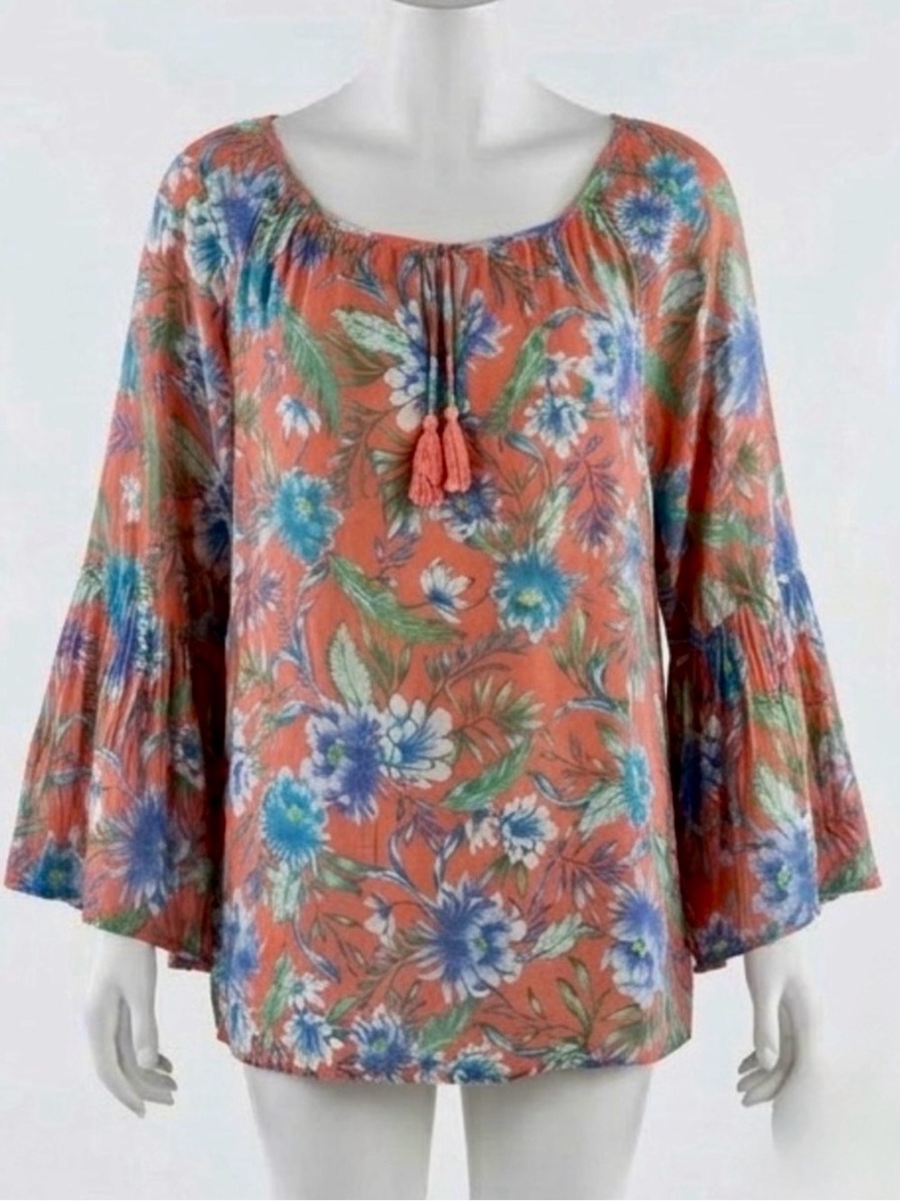 🌼Counterparts Beautiful Floral Women’s Blouse – Size Large NWOT🌼